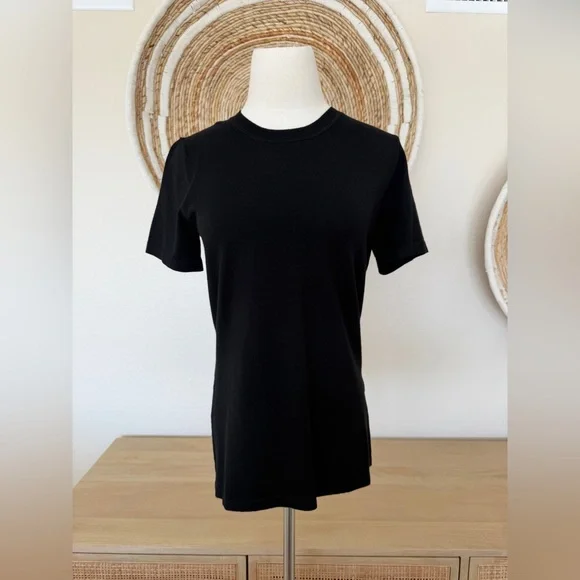 NWT Hatch Maternity The Softsculpt Knit Tee, Black, SIZE: 3 - Picture 10 of 15